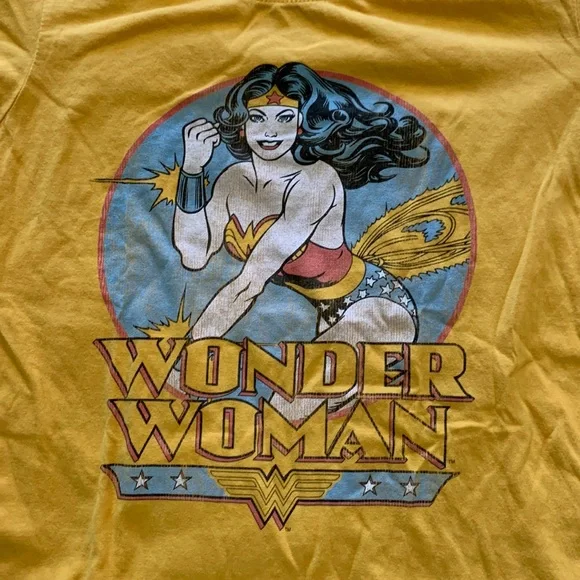 Vintage DC comics originals Wonder Woman top M - Picture 6 of 9
